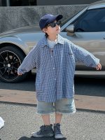 【90-130cm】シャツorショートパンツ 男の子 チェック柄 クール - 画像 (5)