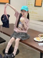 【100-170cm】半袖Ｔシャツ 女の子 カートゥーン 合わせやすい - 画像 (8)