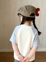 【90-150cm】半袖Ｔシャツ 女の子 イヌ ラグラン カジュアル - 画像 (3)