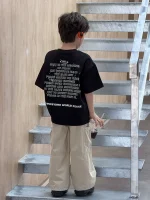 【90-160cm】Tシャツ プリント 夏新作 カジュアル - 画像 (7)