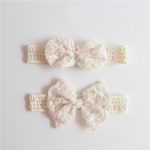 【GOODS】ヘアバンド ベビー用 女の子 リボン レース 0-18ヶ月 - 画像 (2)