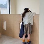 【80-130cm】ショートパンツ 女の子 ドット柄 ストライプ - 画像 (5)