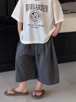 【100-150cm】ショートパンツ 無地 ゆったり 夏新作 - 画像 (5)