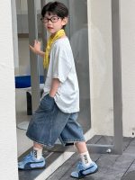 【90-160cm】半袖Ｔシャツ 男の子 カジュアル 合わせやすい - 画像 (5)