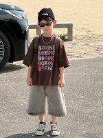 【90-160cm】半袖Ｔシャツ 男の子 英字 プリント カジュアル - 画像 (6)