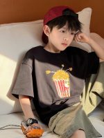 【90-160cm】Tシャツ 半袖 ポップT カジュアル 男の子