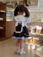 【90-150cm】セットアップ 女の子 丸襟 アカデミック風 - 画像 (4)