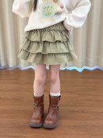 【100-170cm】スカート 女の子 おしゃれ ミニ丈 スウィート - 画像 (3)