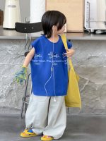 【100-150cm】ベスト プリント ゆったり ノースリーブ 男の子 - 画像 (5)