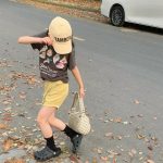 【80-130cm】ショートパンツ 女の子 ハイウエスト スポーツ - 画像 (3)