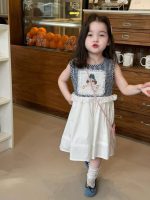 【80-130cm】ワンピース 女の子 チェック柄 レース おしゃれ - 画像 (4)