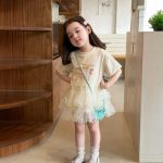 【90-150cm】ワンピース 女の子 半袖 カートゥーン おしゃれ