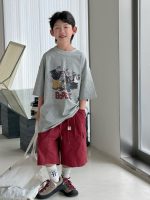 【90-160cm】ショートパンツ 男の子 ポケット付き カーゴパンツ - 画像 (4)