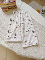 【90-150cm】ベストorパンツ 女の子 ボーダー柄 イヌ ファッション - 画像 (6)