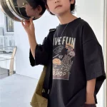 【90-160cm】Tシャツ ファッション 男の子 カジュアル 半袖 - 画像 (5)