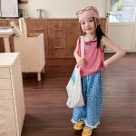 【80-130cm】キャミソール 女の子 ボーダー柄 ファッション - 画像 (3)