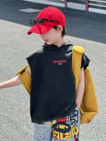 【90-120cm】半袖Ｔシャツorショートパンツ 男の子 フード付き ストリート風 - 画像 (3)