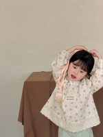 【80-140cm】トップス 女の子 おしゃれ 花柄 通園・お出かけに - 画像 (5)