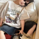 【90-160cm】Tシャツ ファッション 男の子 カジュアル 半袖 - 画像 (3)