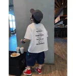 【90-160cm】Tシャツ プリント カジュアル 夏新作 男の子 半袖