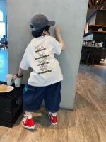 【90-160cm】Tシャツ プリント カジュアル 夏新作 男の子 半袖 - 画像 (5)