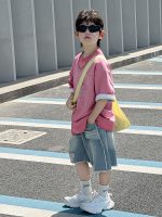 【90-140cm】半袖Ｔシャツorショートパンツ 男の子 デニム トレンド - 画像 (6)