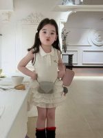 【80-130cm】ワンピース 女の子 ノースリーブ ティアード 韓国風 - 画像 (6)