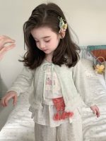 【90-150cm】 カーディガン 女の子 薄手 シンプル ゆったり - 画像 (4)