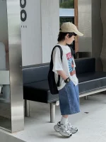 【100-150cm】Tシャツ プリント 夏新作 男の子 - 画像 (4)