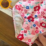 【90-140cm】水着 カラフルフラワー かわいい スイムウェア - 画像 (10)