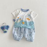 【73-120cm】ベストor半袖Ｔシャツorパンツ ベビー かわいい カジュアル - 画像 (5)