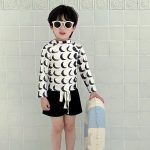 【85-135cm】水着 ロングスリーブ セパレート スイムウェア - 画像 (4)