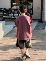 【90-130cm】半袖Ｔシャツorショートパンツ 男の子 ストリート風 ファッション - 画像 (5)