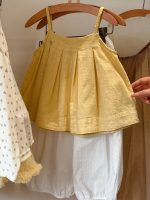 【90-150cm】トップスorパンツorセットアップ 女の子 無地 ルーズ - 画像 (3)