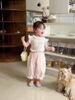 【90-150cm】半袖Ｔシャツorパンツorセットアップ 女の子 フリル シンプル