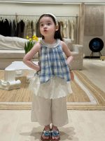 【80-130cm】トップスorスカート 女の子 チェック柄 ホルターネック - 画像 (6)
