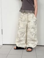 【100-170cm】パンツ 女の子 カモフラ カジュアル 通気性抜群
