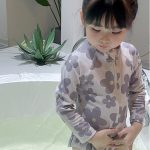 【90-140cm】水着 おしゃれ 長袖 スイムウェア - 画像 (5)