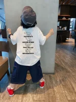 【90-160cm】Tシャツ プリント カジュアル 夏新作 男の子 半袖 - 画像 (3)