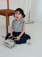 【80-140cm】セットアップ 女の子 ノースリープ プリーツ - 画像 (5)