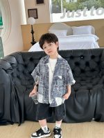 【90-140cm】シャツ 男の子 トレンド 通園・お出かけに - 画像 (3)