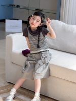 【100-170cm】半袖トップス 女の子 キャミソール＆インナー - 画像 (3)