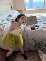【90-150cm】ワンピース 女の子 キャミ チュール スウィート