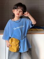 【100-150cm】Tシャツ 無地 プリント 半袖 - 画像 (6)