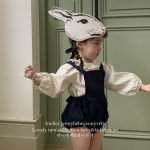 【予約販売】【73-100cm】シャツorパンツ ベビー ストライプ おしゃれ