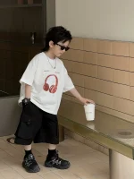 【90-160cm】半袖Tシャツ 男の子 プリント カジュアル - 画像 (4)