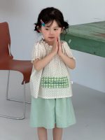 【90-140cm】ショートパンツ 女の子 無地 履きやすい ゆったり - 画像 (2)