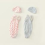 【90-140cm】水着 帽子付き ストレッチ 速乾 スイムウェア - 画像 (2)