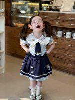 【90-150cm】セットアップ 女の子 丸襟 アカデミック風 - 画像 (6)