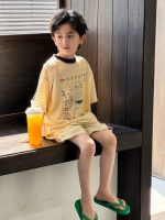 【100-170cm】半袖Ｔシャツ 男の子 ボーダー柄 カジュアル - 画像 (3)